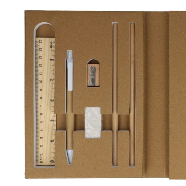 Briefpapier-Set aus Recycling-Papier