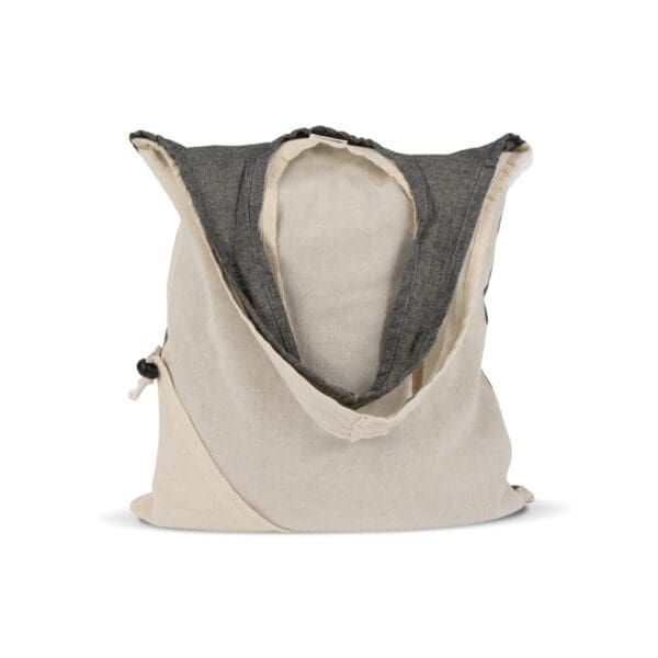Einkaufstasche Recycelte Baumwolle OEKO-TEX® 140g/m² 38x42cm