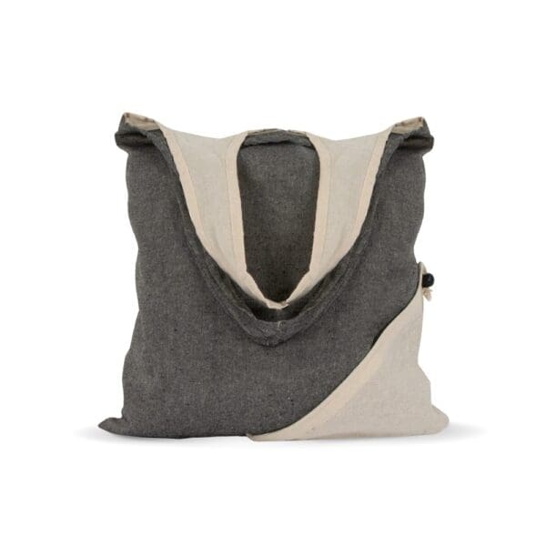 Einkaufstasche Recycelte Baumwolle OEKO-TEX® 140g/m² 38x42cm
