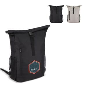 Fahrrad-Rucksack R-PET 600D Rolltop 20L