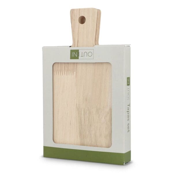 InSideOut 2er-Pack kleine Tapas-Tabletts aus Holz