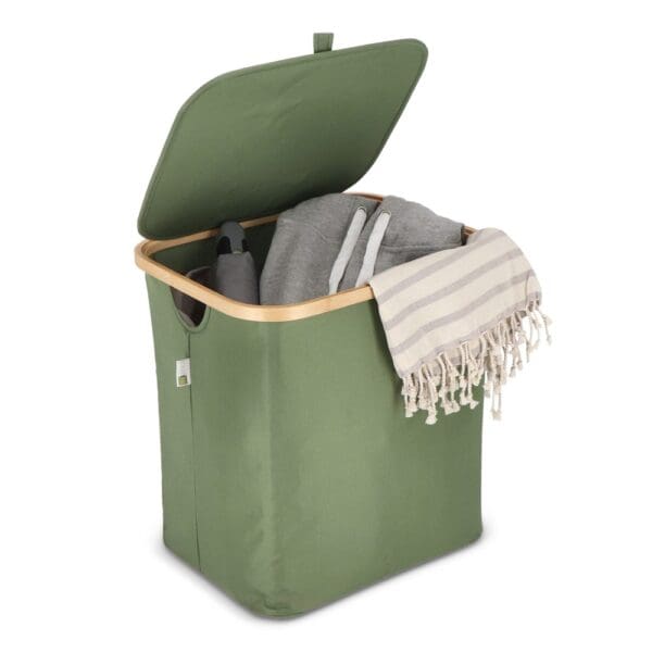 InSideOut faltbarer Korb mit Deckel Sogne 40,5 x 33 x 42cm rPET