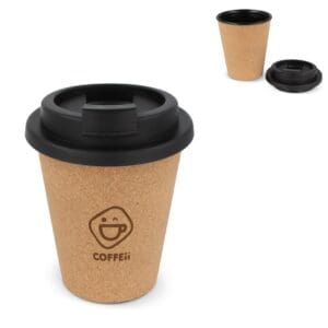 Kaffeebecher R-PP Kork 350 ml