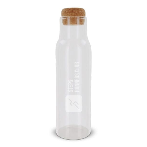 Karaffe mit Korkdeckel, 1l
