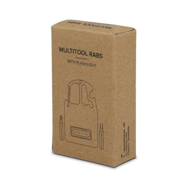 Kompaktes Multitool aus R-ABS & Metall 7 Funktionen