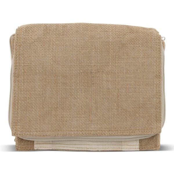 Kühltasche jute/baumwolle 22x18x18cm