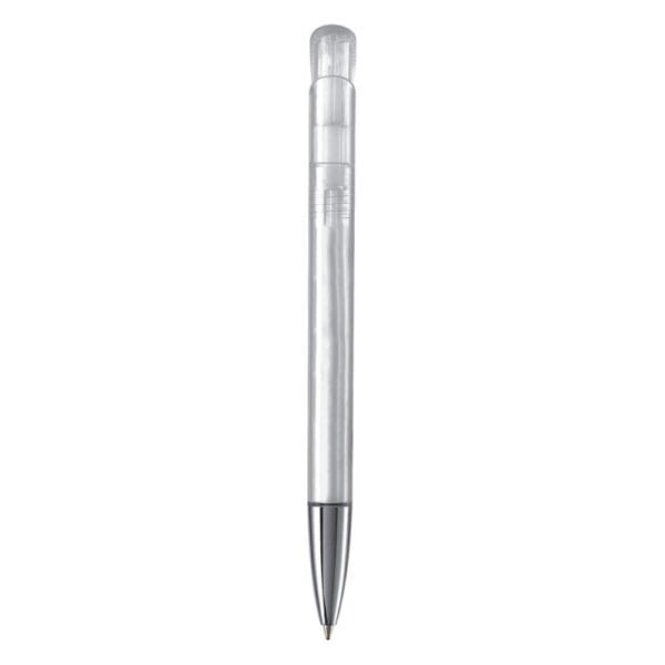 Kugelschreiber Atlas Transparent mit Metallspitze