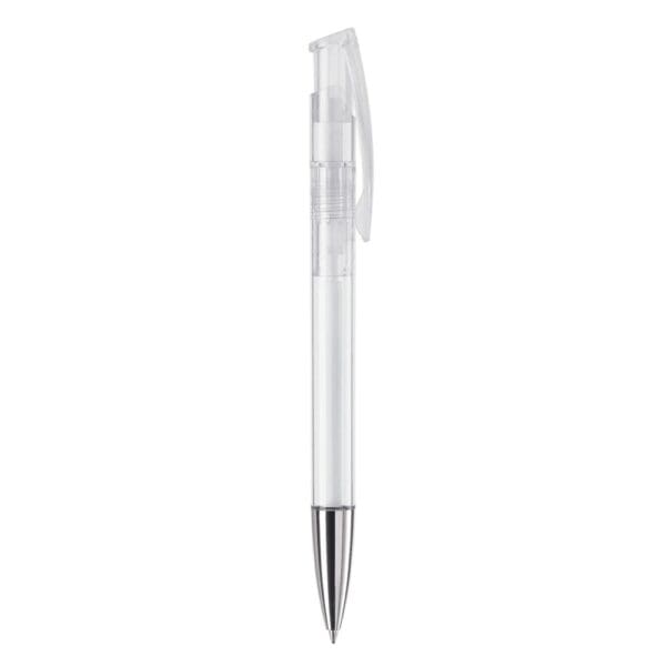 Kugelschreiber Avalon Transparent mit Metallspitze