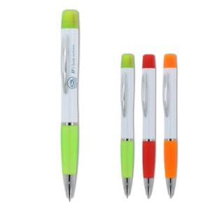 Kugelschreiber Hawaii mit dreifarbigem Textmarker
