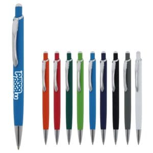 Kugelschreiber Monaco Metall Soft Touch