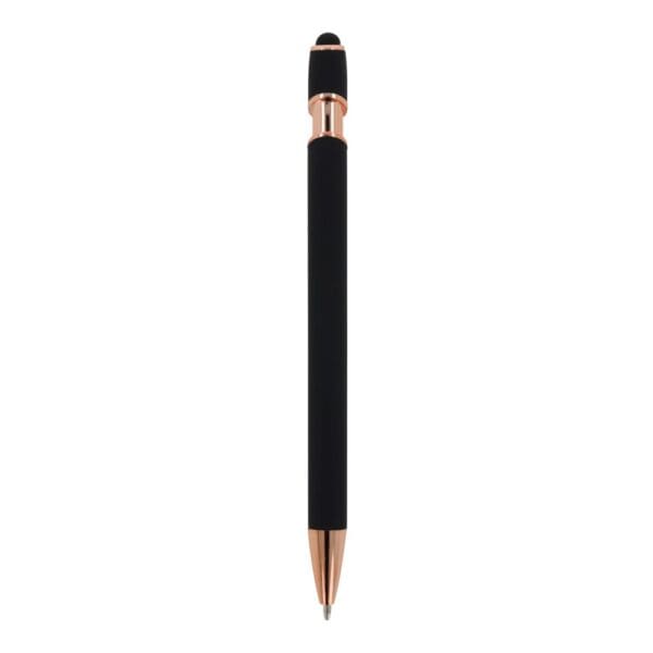 Kugelschreiber Paris Deluxe Metall gummiert