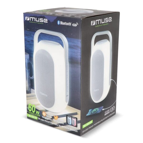 ML-625| Muse Ambient Light Bluetooth-Lautsprecher für den Innen-und Außenbereich