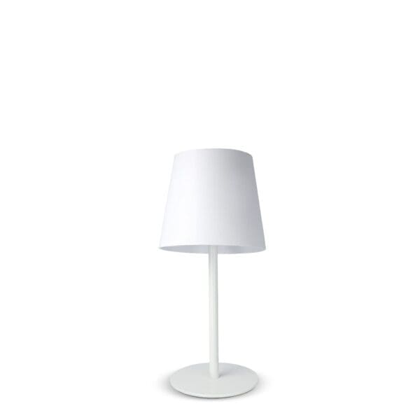 Metalltischlampe