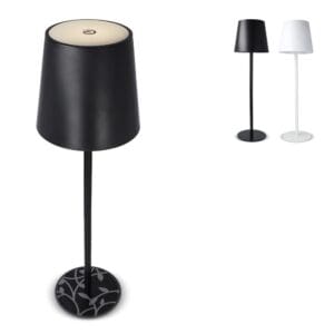 Metalltischlampe