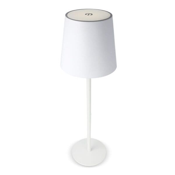 Metalltischlampe