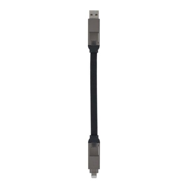 Multifunktionales 4-in-1 Kabel OTG Schlüsselanhänger Größe 60W