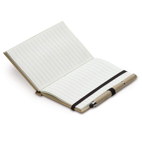 Notizbuch Karton A6 + Stift