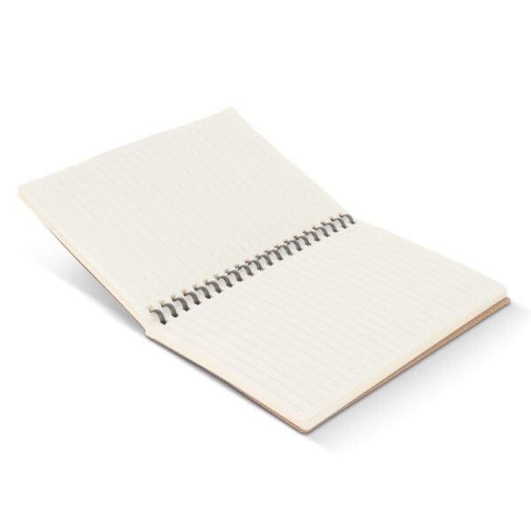 Notizbuch aus recyceltem Leder Midi