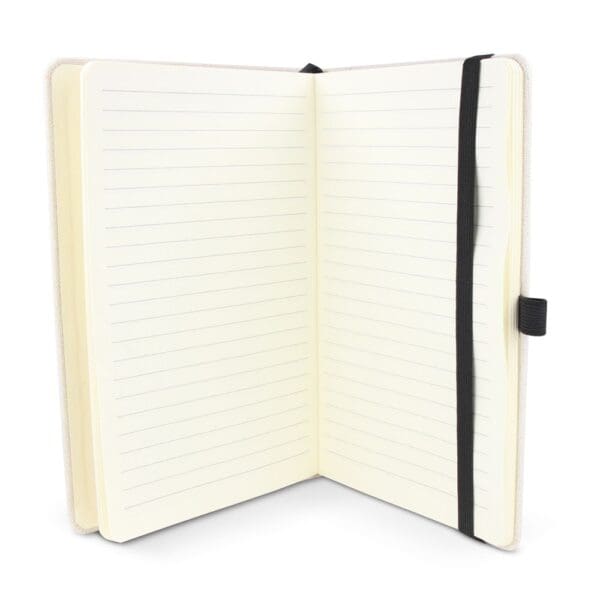 Notizbuch aus recycelter Baumwolle & R-PET A5