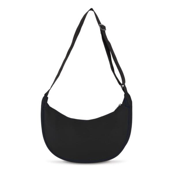 PU-beschichtete R-PET 600D Halbmond-Tragetasche