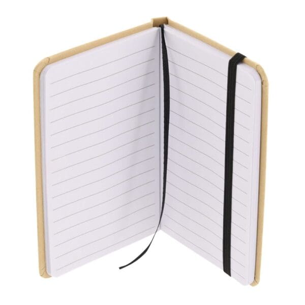 Papp-Notizbuch runde Ecken A5
