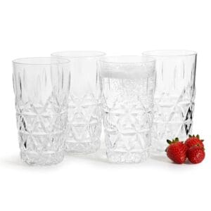 Picknickbecher Sagaform Acryl 400ml Satz von 4