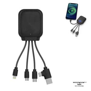 Powerbank 4001 | Xoopar Iné Gamma NFC with Charging cables 3000mAh