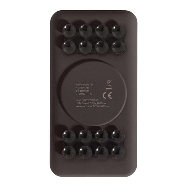 Powerbank Blade, kabellos, 4000mAh, Saugnäpfe