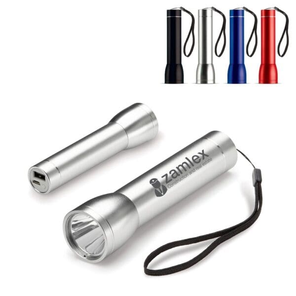 Powerbank Taschenlampe mit 2200mAh