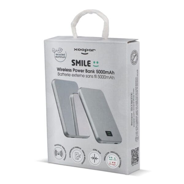 Powerbank Xoopar Smile Wireless Mirror Kompatibel mit MagSafe 5000mAh