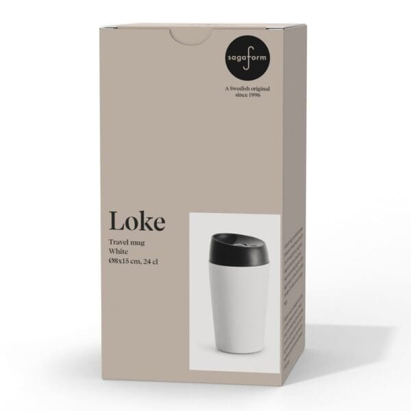 Reisebecher Sagaform Loke Farbe beschichtet 240ml