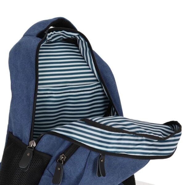 Rucksack Harper aus recyceltem Baumwoll-Canvas
