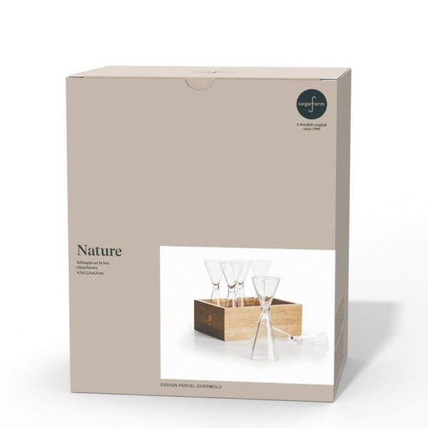 Sagaform 6-teiliges Schnapsglas-Set