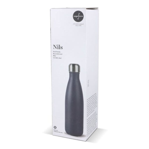 Sagaform Nils Stahlflasche Pulverbeschichtet 500ml