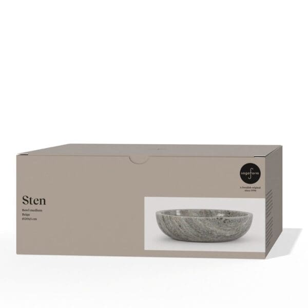 Sagaform Sten Travertin-Marmor-Schale