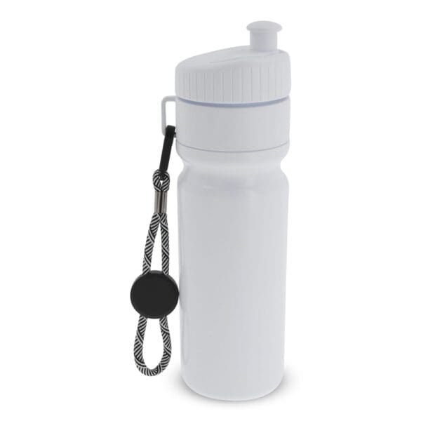 Sportflasche mit Rand und Kordel 750ml