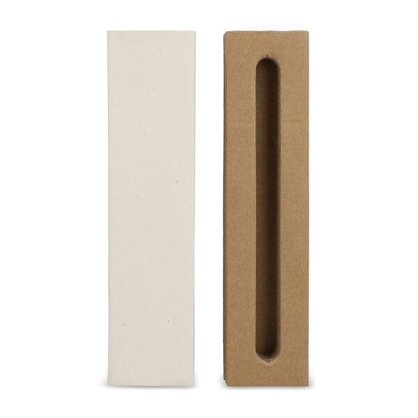 Stiftebox aus recyceltem Milchkarton, 1 Stift