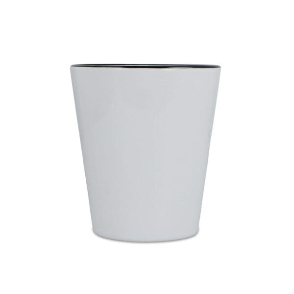 Sublimationsbecher Melbourne farbiger Rand & Henkel 300ml