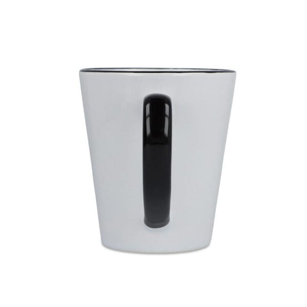 Sublimationsbecher Melbourne farbiger Rand & Henkel 300ml