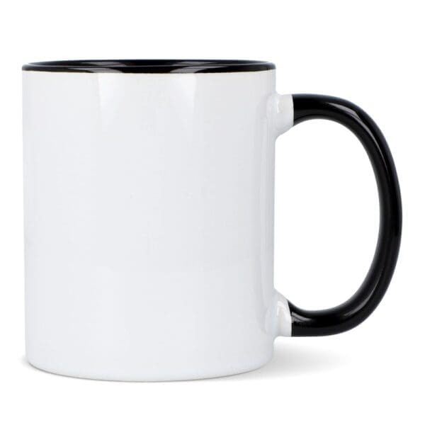 Sublimationsbecher Oslo farbig innen & Griff 300ml