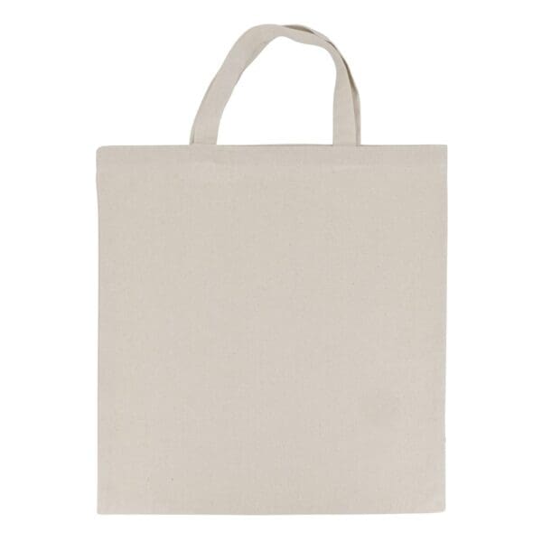 Tasche OEKO-TEX® natur kurze Henkel 220g/m² 38x42 cm
