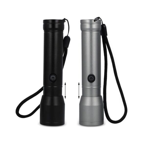 Taschenlampe Wiederaufladbare aus recyceltem Aluminium IPX4
