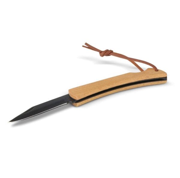 Taschenmesser aus Bambus