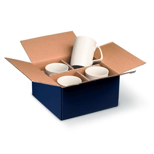 Tassen Verpackung für 4