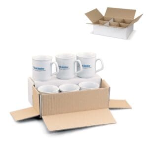 Tassen Verpackung für 6