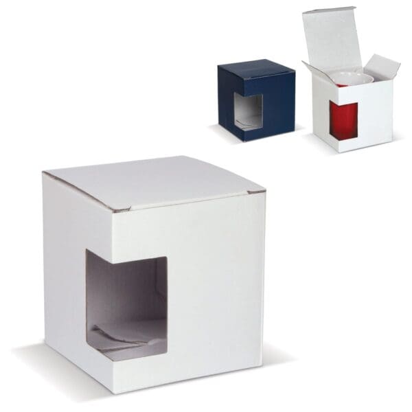 Tassen Verpackung mit Fenster