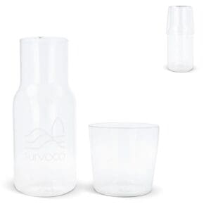 Trinkglas Karaffe 550ml und 250ml Set
