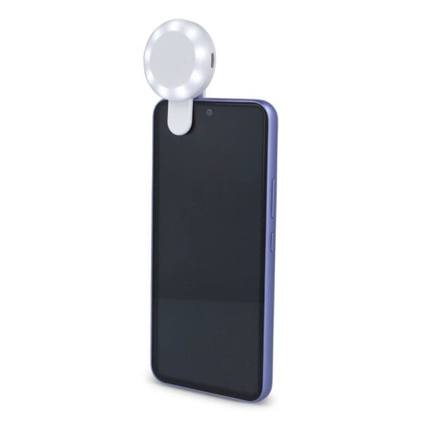 Universelle tragbare Selfie-LED-Leuchte mit 3 Helligkeitsstufen