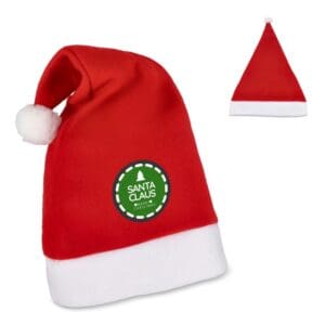 Weihnachtsmütze aus Flanell