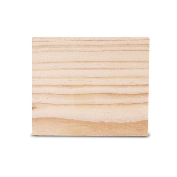 Zettelblock aus Holz, recycelt 10x10x8.5cm